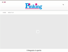 Tablet Screenshot of pinking.it